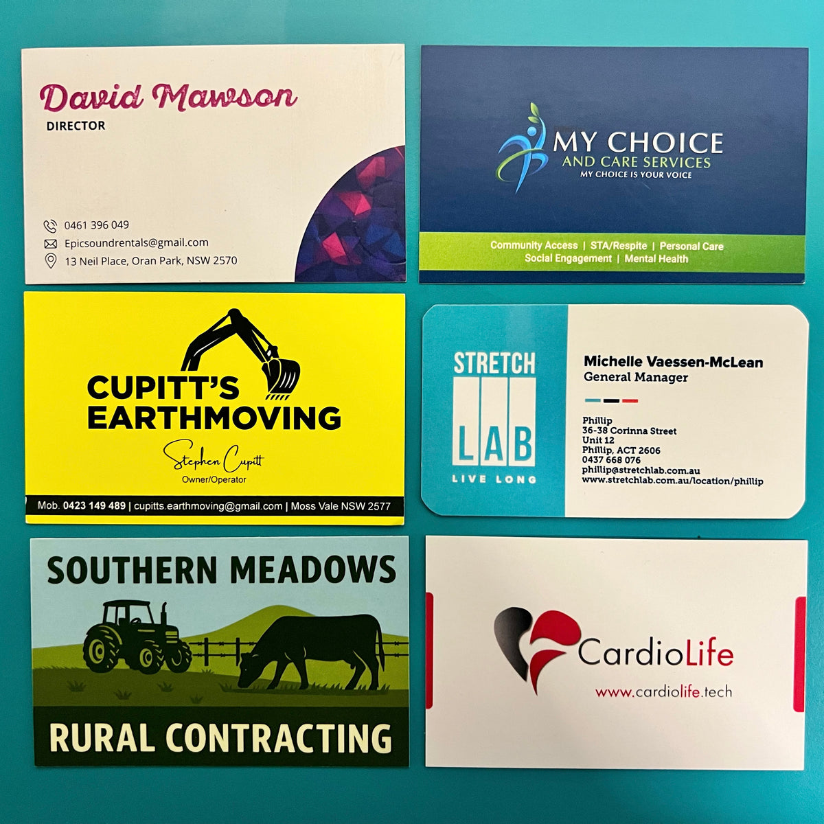 Business Cards - Traditional
